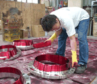 法蘭成品尺寸檢查