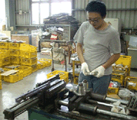 打印法蘭外觀鋼字